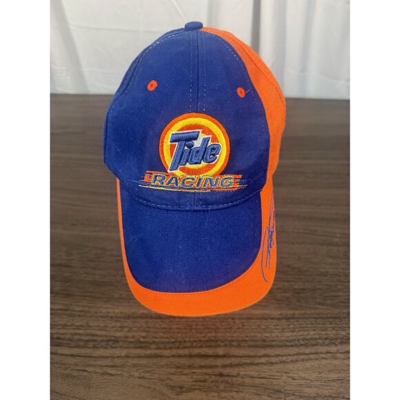 Vintage Ricky Craven #32 Tide Racing Nascar hat signed Downy Team cap 2002-2003 - Picture 1 of 5